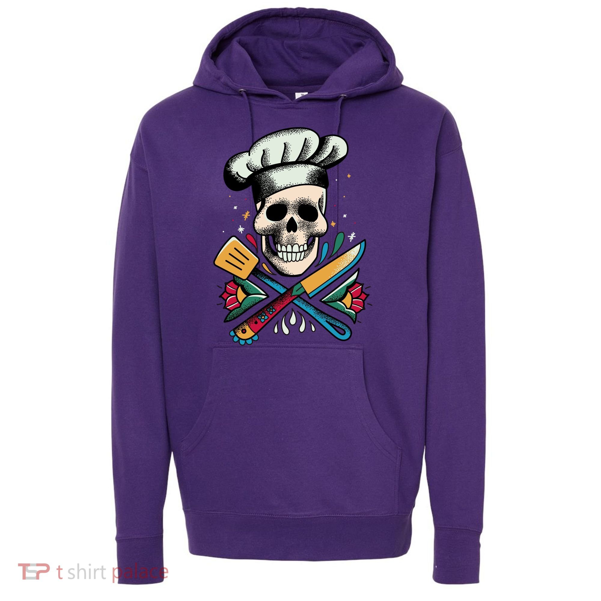 Cooking Chef Skull Hoodie