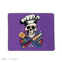 Cooking Chef Skull Mousepad thumb 0