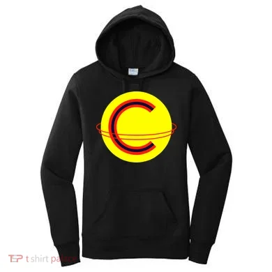 Captain Cosmic Space Superhero Women's Hoodie