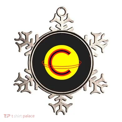 Captain Cosmic Space Superhero Ornament