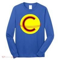 Captain Cosmic Space Superhero Long Sleeve Shirt thumb 0