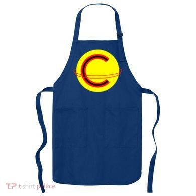 Captain Cosmic Space Superhero Apron