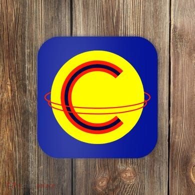 Captain Cosmic Space Superhero Coaster