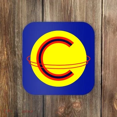 Captain Cosmic Space Superhero Coaster