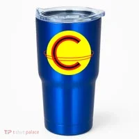 Captain Cosmic Space Superhero Tumbler thumb 0