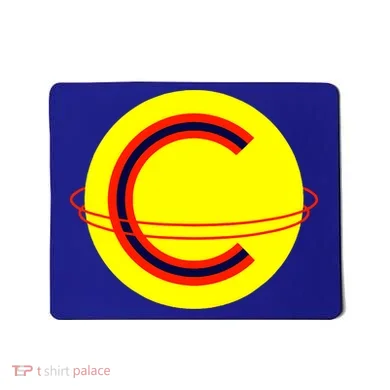 Captain Cosmic Space Superhero Mousepad