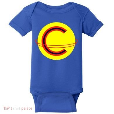 Captain Cosmic Space Superhero Baby Bodysuit