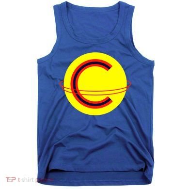 Captain Cosmic Space Superhero Tank Top
