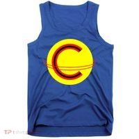 Captain Cosmic Space Superhero Tank Top thumb 0