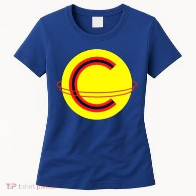 Captain Cosmic Space Superhero Women's T-Shirt