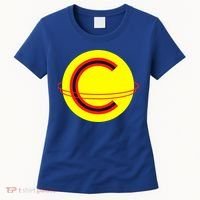 Captain Cosmic Space Superhero Women's T-Shirt thumb 0