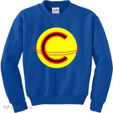Captain Cosmic Space Superhero Kids Sweatshirt