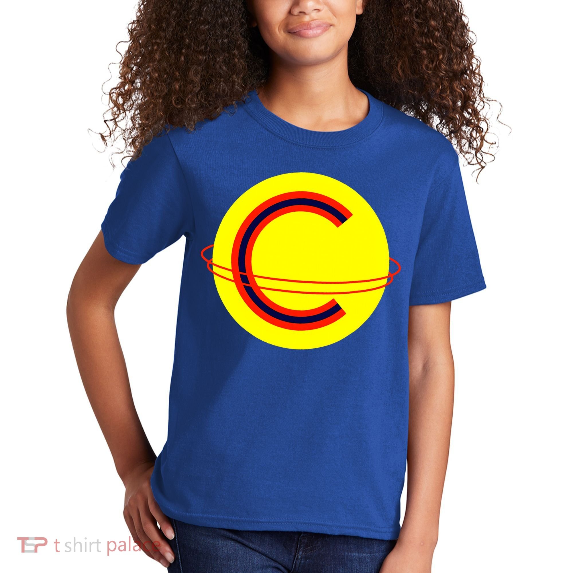 Captain Cosmic Space Superhero Kids T-Shirt