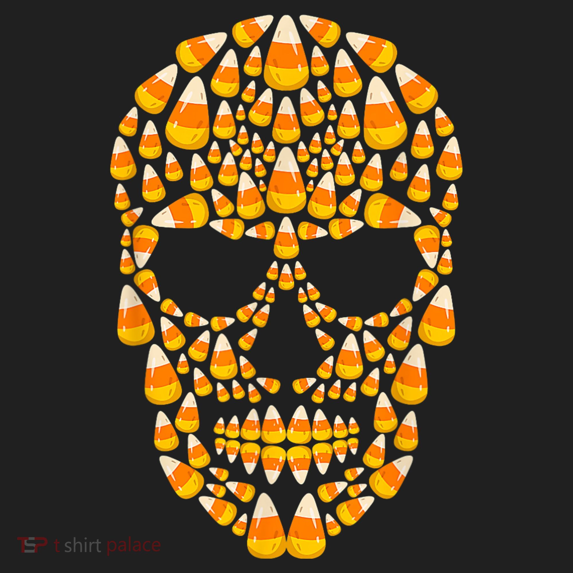 Candy Corn Skull Skeleton Halloween Funny Costume Hat