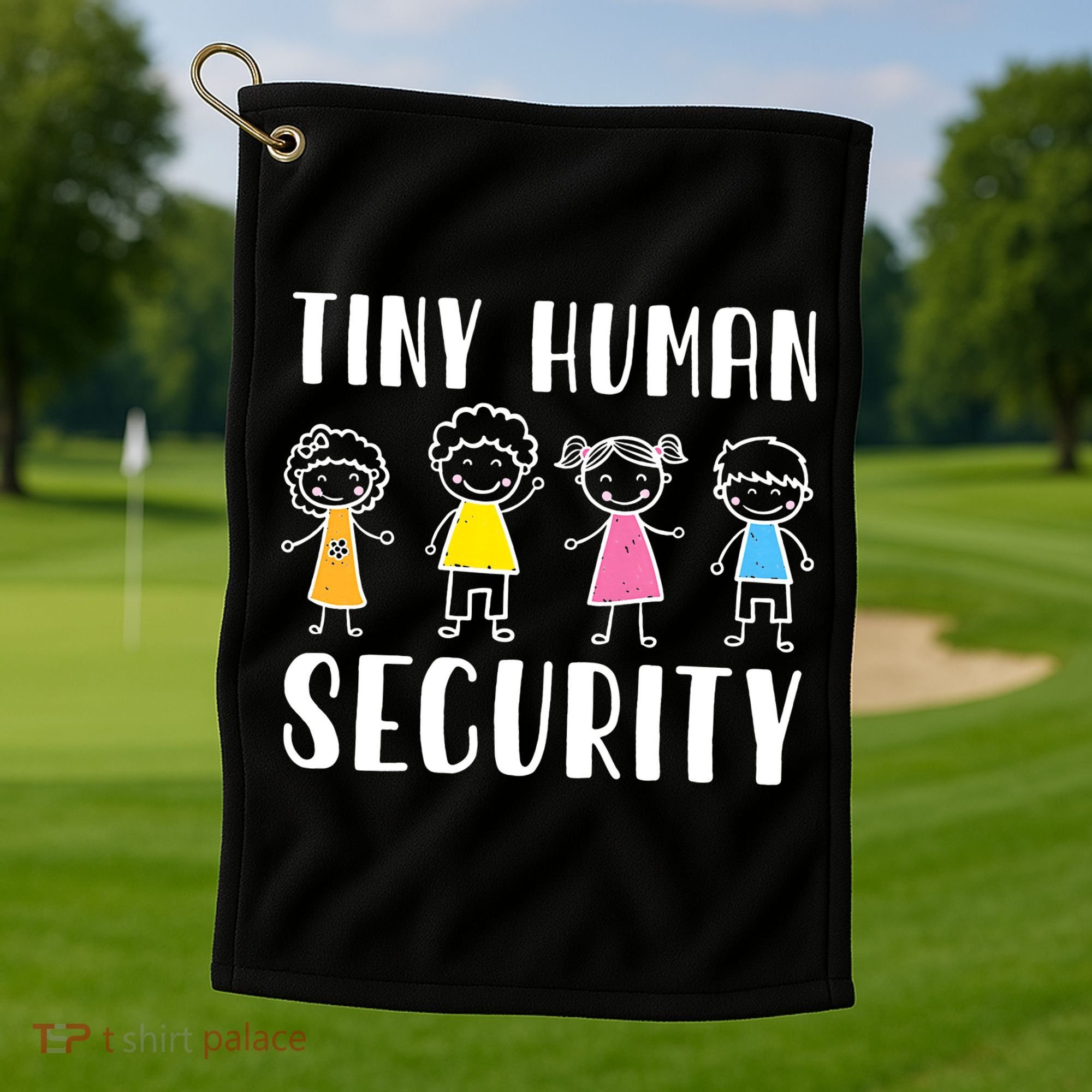 Child Care School Teacher Daycare Provider Golf Towel