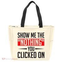 Cybersecurity Computer Security Cyber Security The Nothing Tote Bag thumb 0