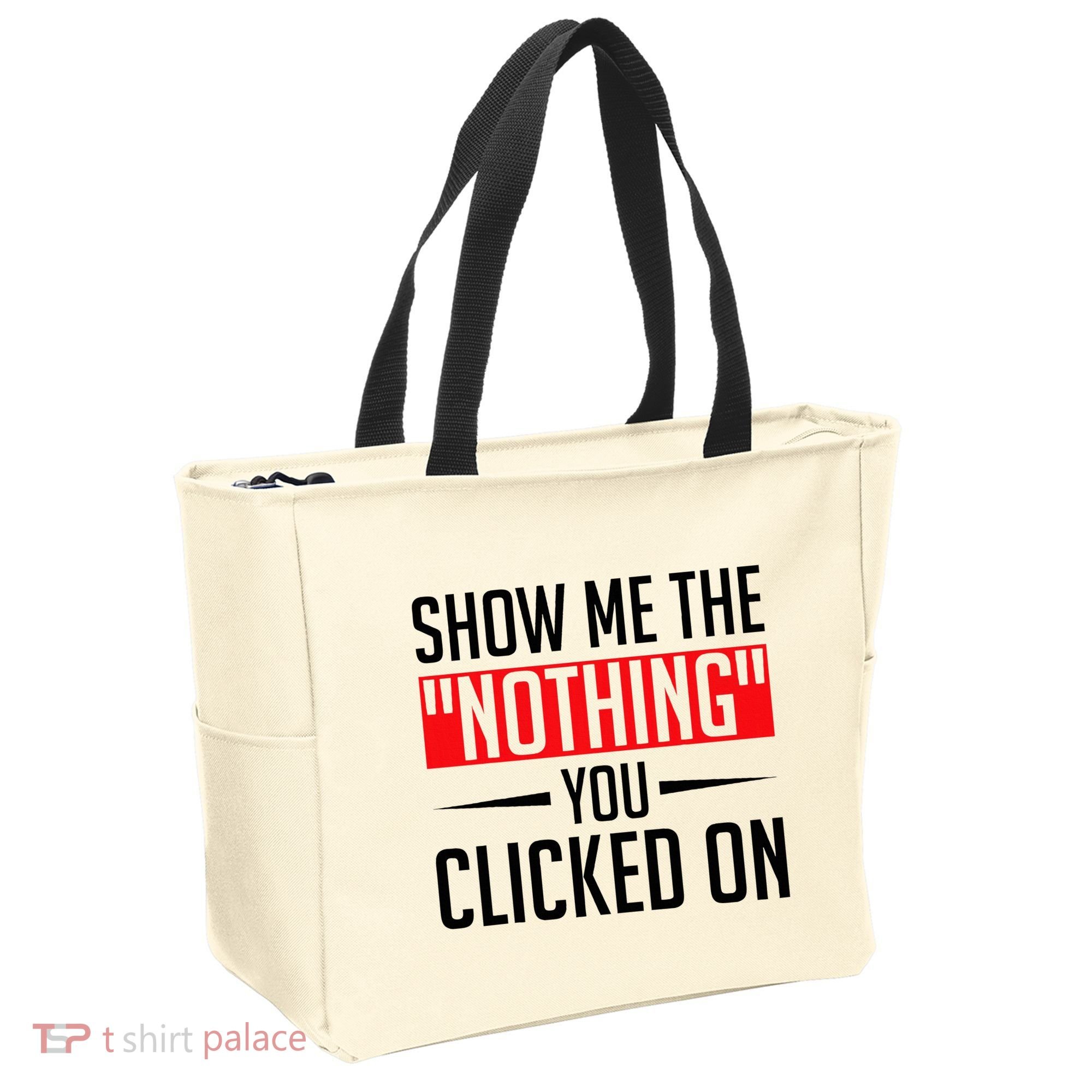 Cybersecurity Computer Security Cyber Security The Nothing Tote Bag