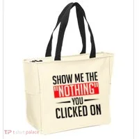 Cybersecurity Computer Security Cyber Security The Nothing Tote Bag thumb 2