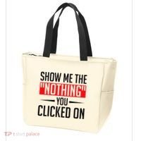 Cybersecurity Computer Security Cyber Security The Nothing Tote Bag thumb 3