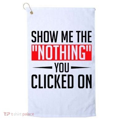 Cybersecurity Computer Security Cyber Security The Nothing Golf Towel