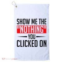 Cybersecurity Computer Security Cyber Security The Nothing Golf Towel thumb 0