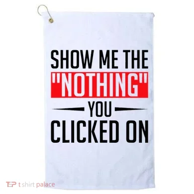 Cybersecurity Computer Security Cyber Security The Nothing Golf Towel