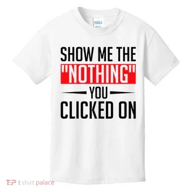 Cybersecurity Computer Security Cyber Security The Nothing Kids T-Shirt