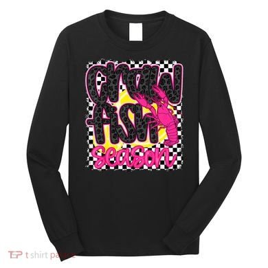 Cute Crawfish Season Long Sleeve Shirt