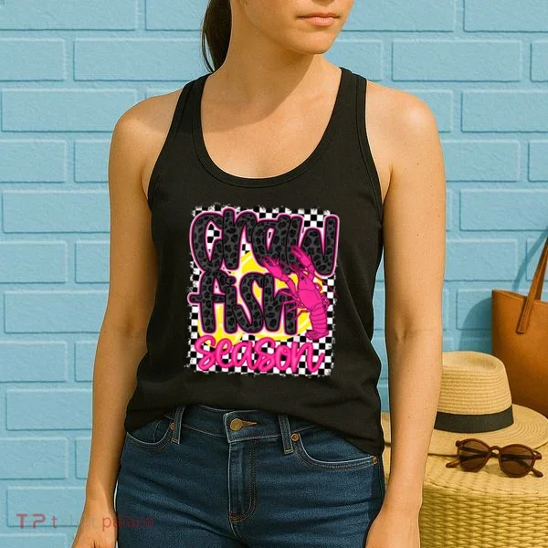 Cute Crawfish Season Women's Tank Top