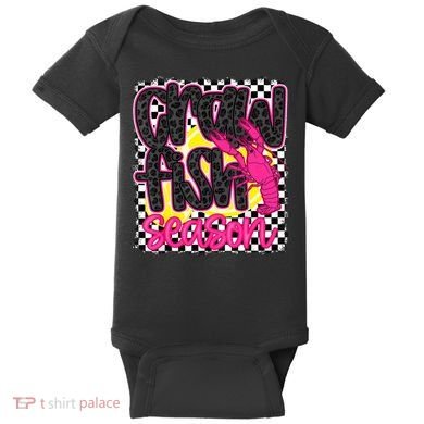Cute Crawfish Season Baby Bodysuit