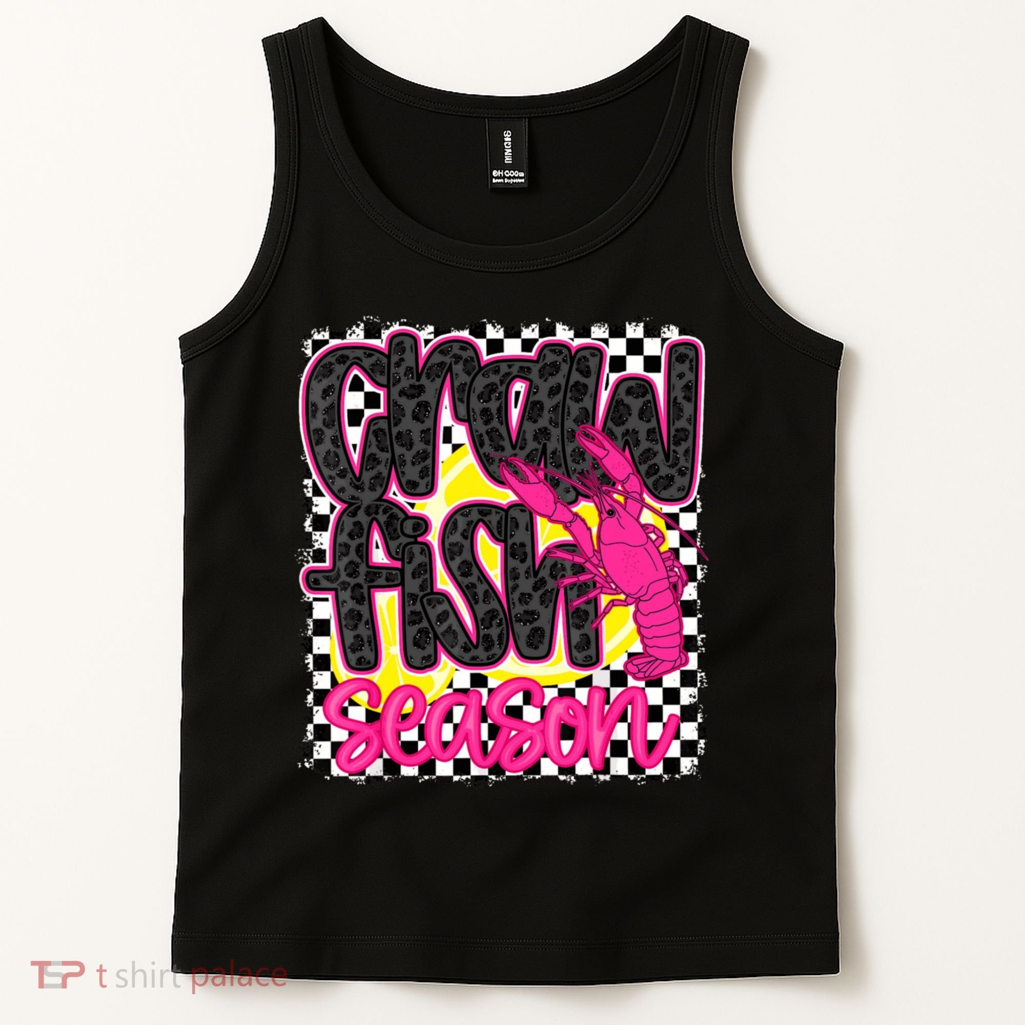 Cute Crawfish Season Tank Top