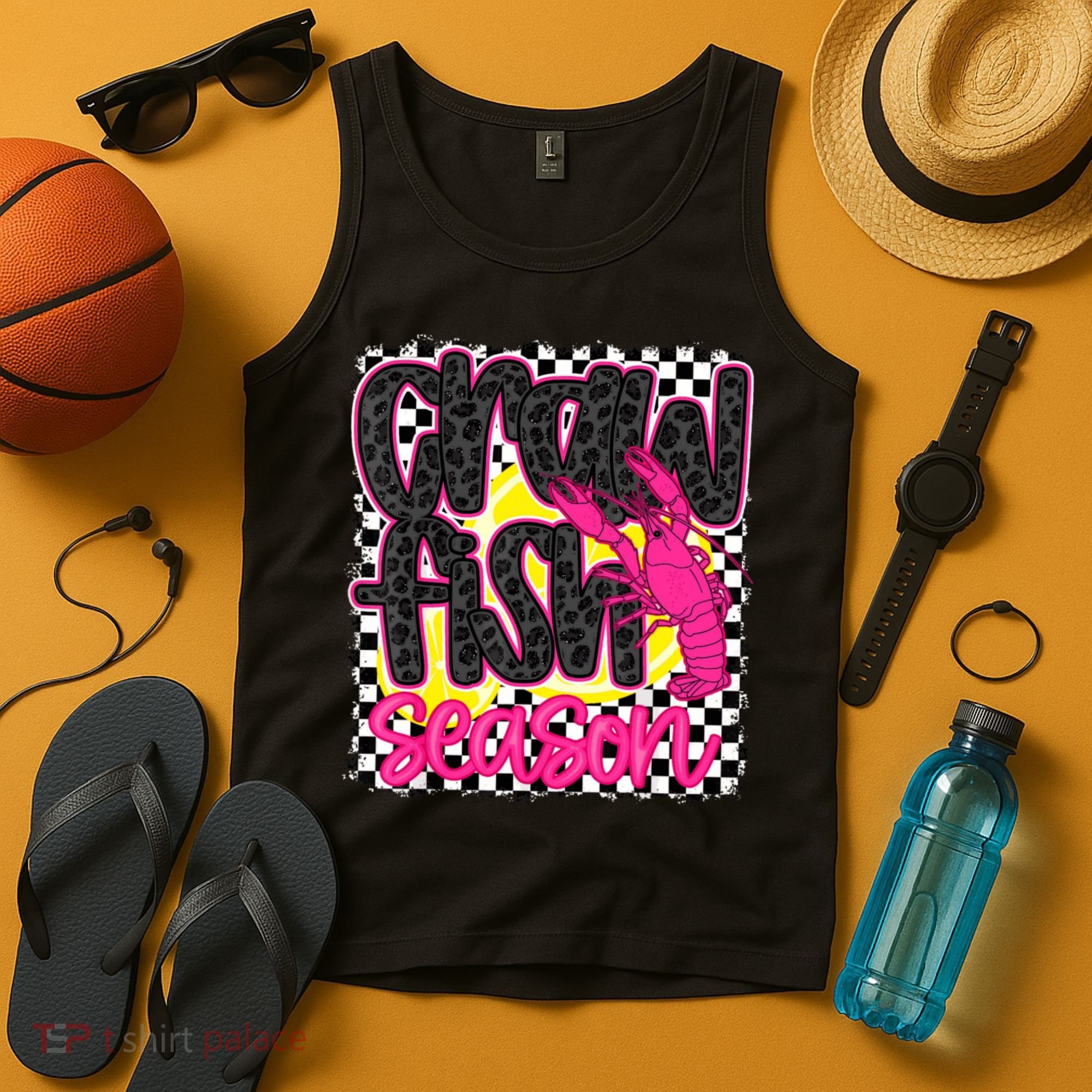 Cute Crawfish Season Tank Top