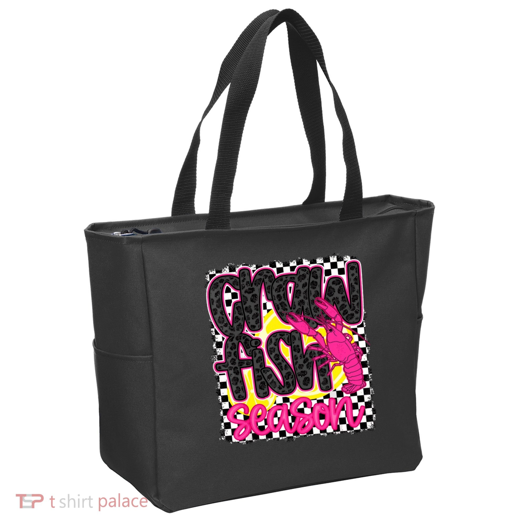 Cute Crawfish Season Tote Bag