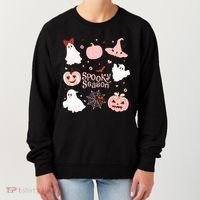 Cute Coquette Spooky Season Women's Sweatshirt thumb 0