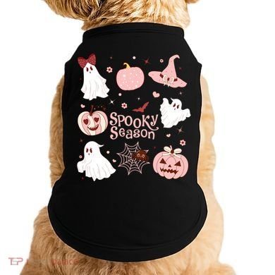 Cute Coquette Spooky Season Doggie Tank