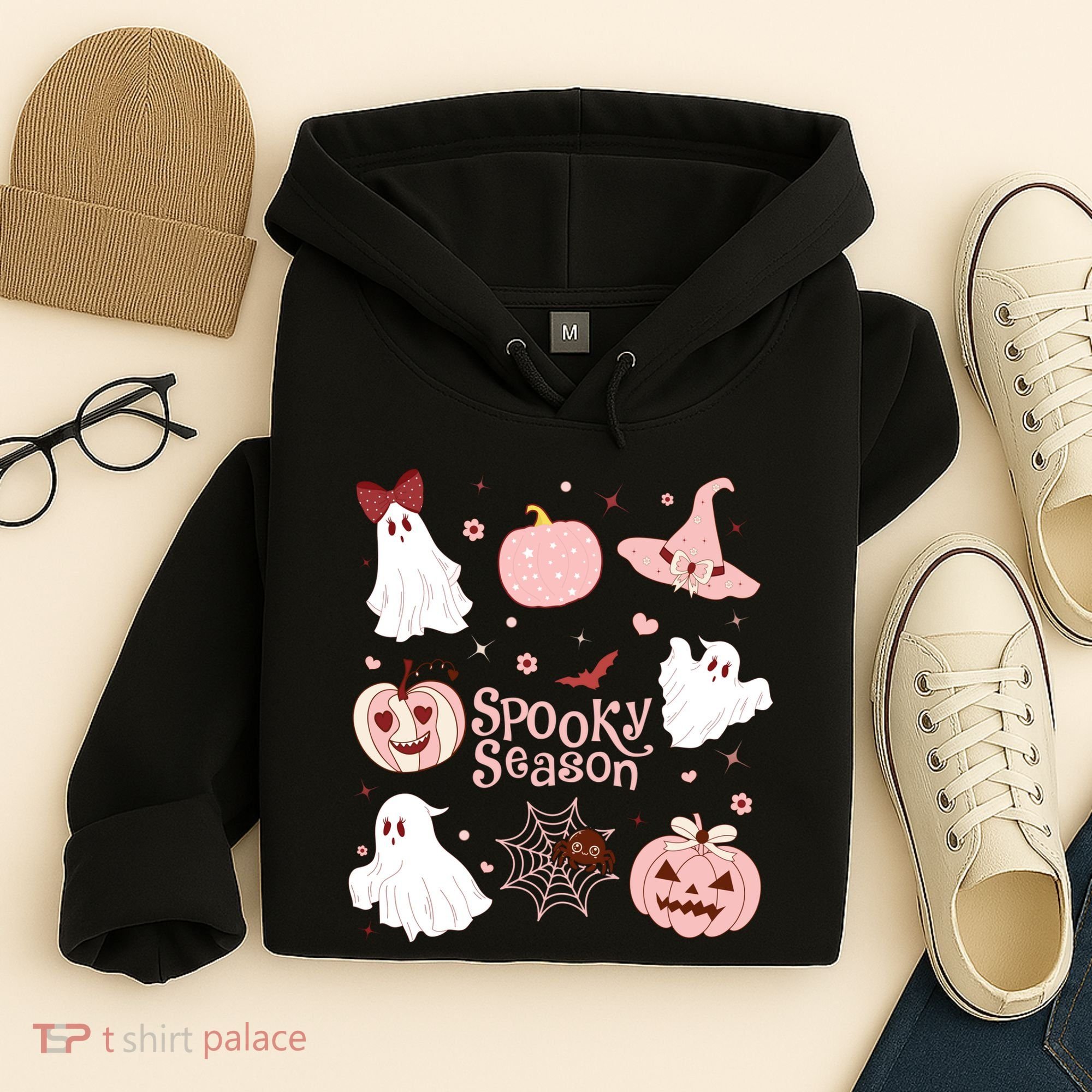 Cute Coquette Spooky Season Hoodie