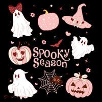 Cute Coquette Spooky Season Hoodie thumb 7