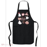 Cute Coquette Spooky Season Apron thumb 0