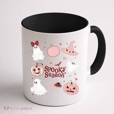 Cute Coquette Spooky Season Coffee Mug back