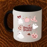 Cute Coquette Spooky Season Coffee Mug thumb 2
