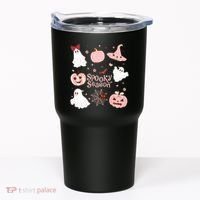 Cute Coquette Spooky Season Tumbler thumb 0