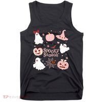 Cute Coquette Spooky Season Tank Top thumb 0
