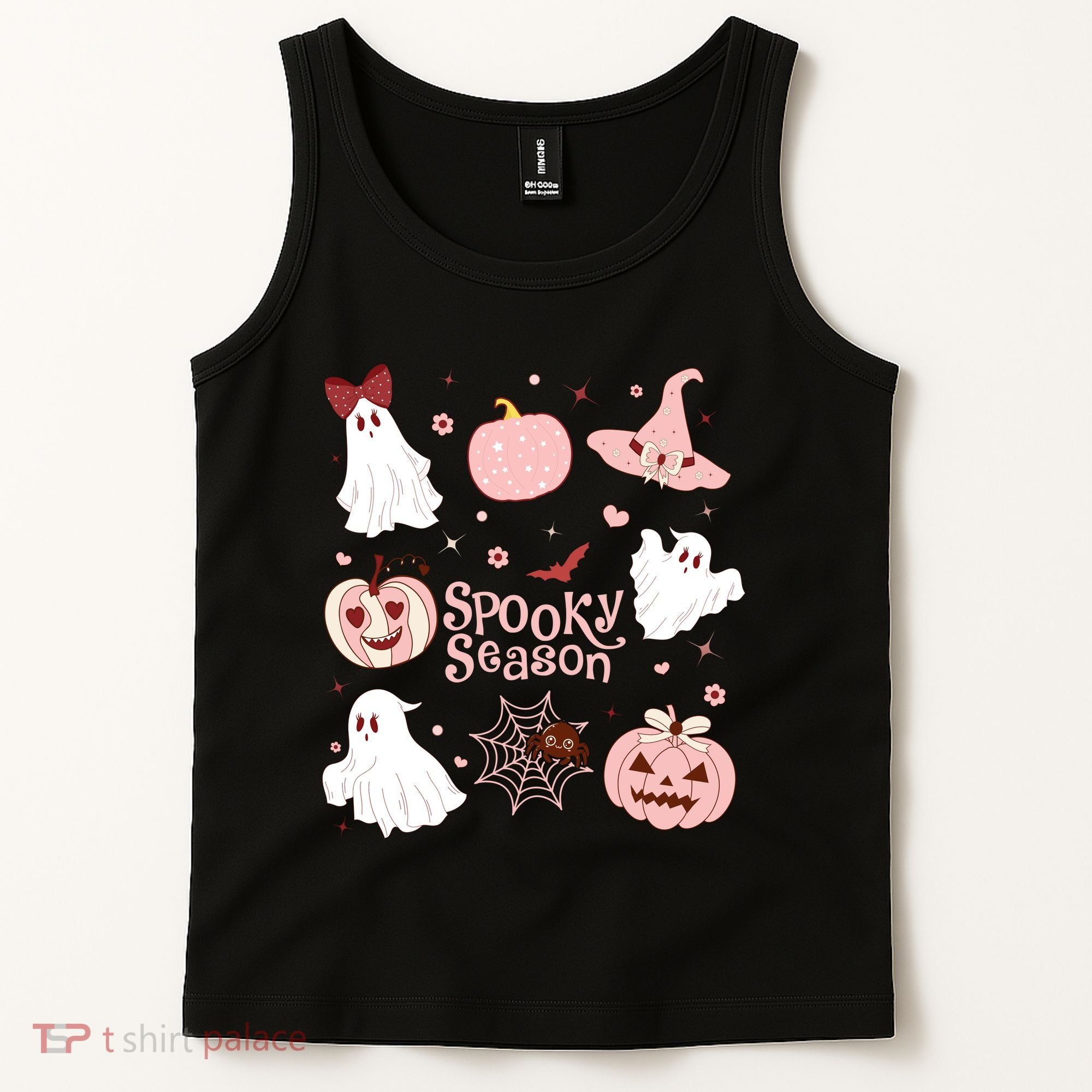 Cute Coquette Spooky Season Tank Top