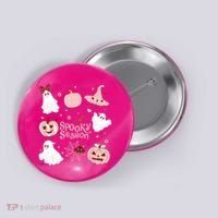 Cute Coquette Spooky Season Button thumb 0