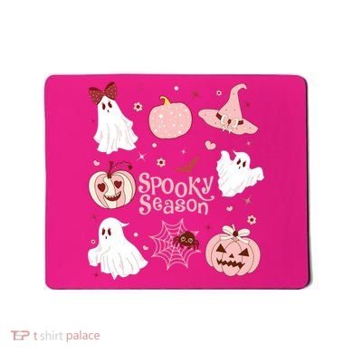 Cute Coquette Spooky Season Mousepad