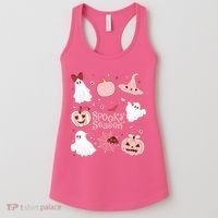 Cute Coquette Spooky Season Women's Tank Top thumb 0