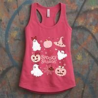 Cute Coquette Spooky Season Women's Tank Top thumb 3