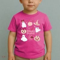 Cute Coquette Spooky Season Toddler T-Shirt thumb 2
