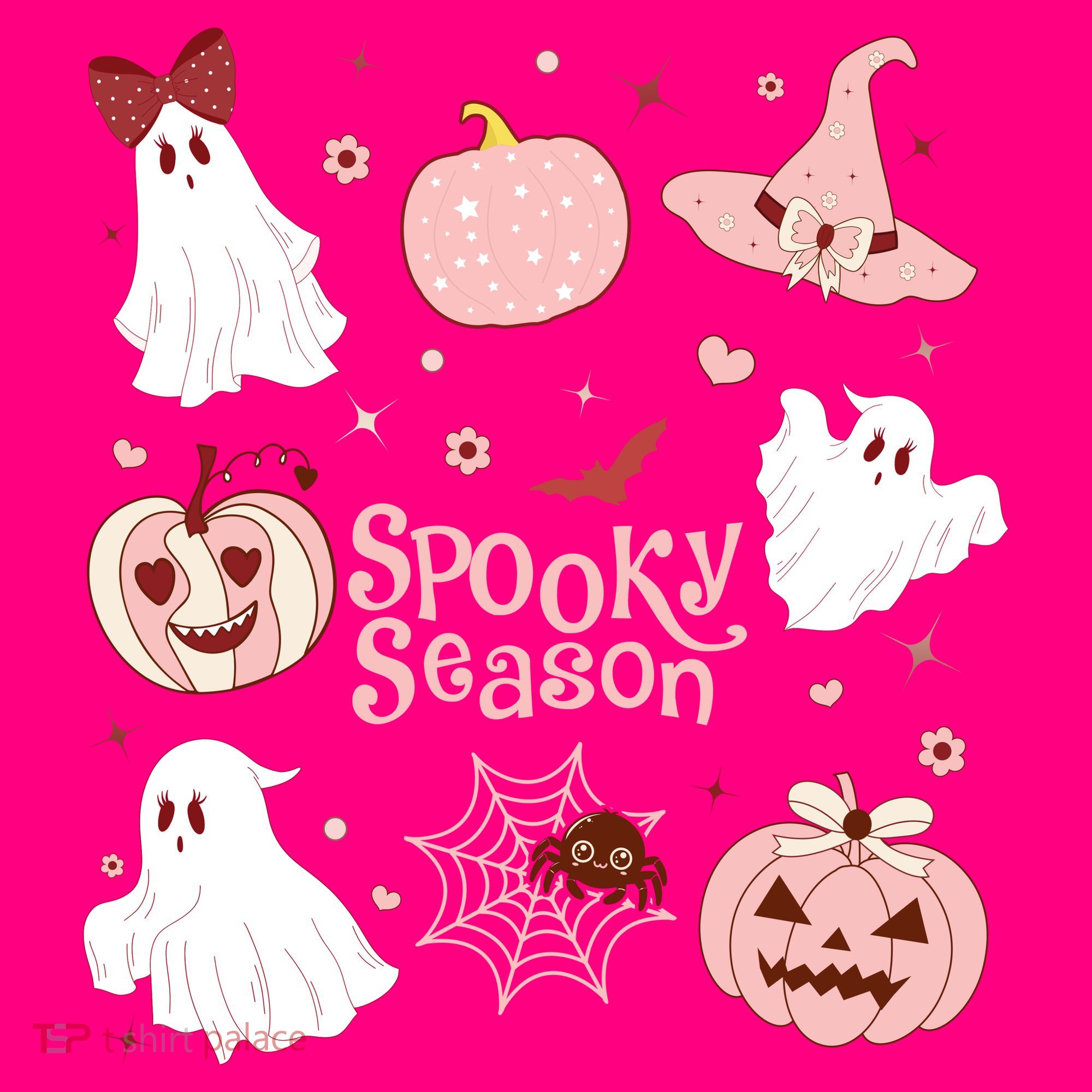 Cute Coquette Spooky Season Toddler T-Shirt