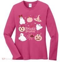 Cute Coquette Spooky Season Women's Long Sleeve Shirt thumb 0